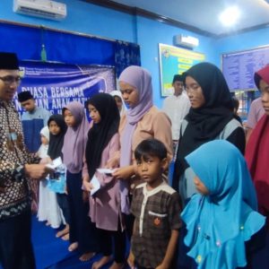 KNPI Kota Kediri Gelar Buka Bersama dan Santunan Anak Yatim