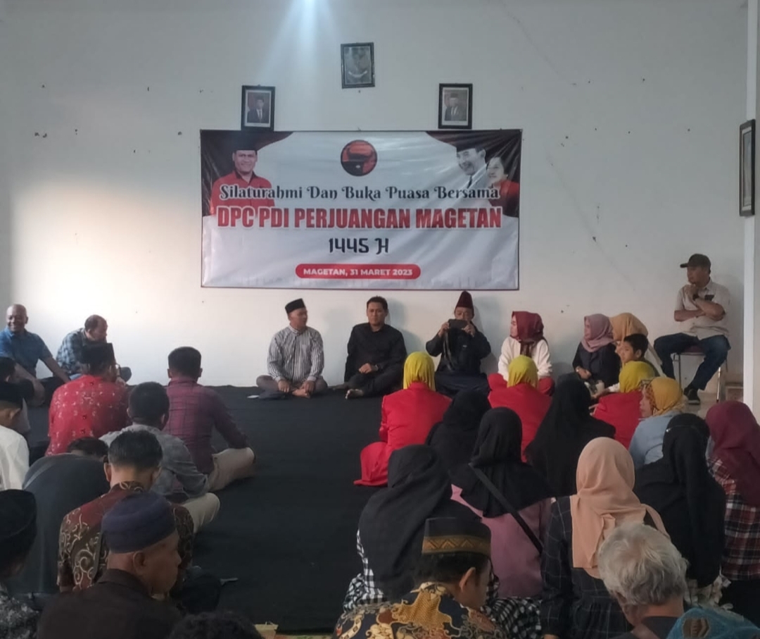 Pererat Silaturahmi, DPC PDI Perjuangan Magetan Gelar Buka Puasa Bersama