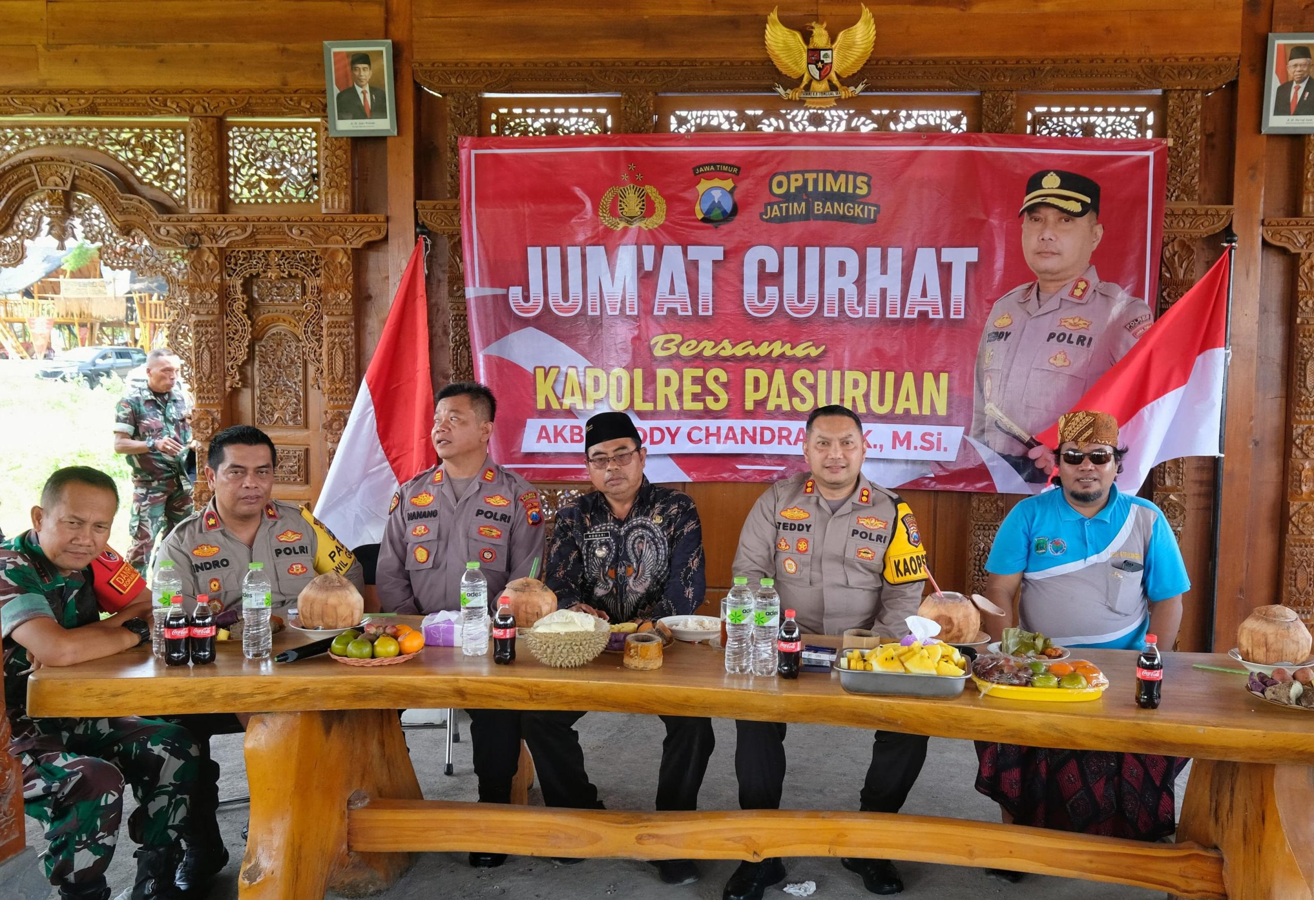 Kapolres Blusukan Ke Desa Kepulungan Gempol