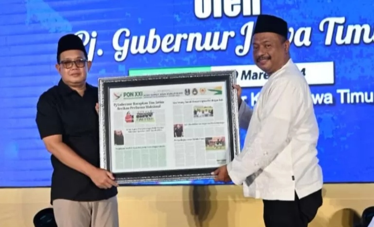 Pj Gubernur Jatim Komitmen Dukung Program Pembinaan KONI Jelang PON 2024