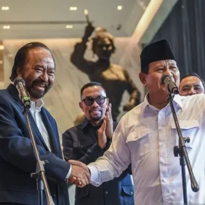 Bertemu Surya Paloh, Prabowo Sebut Rakyat Ingin Para Pemimpin Rukun