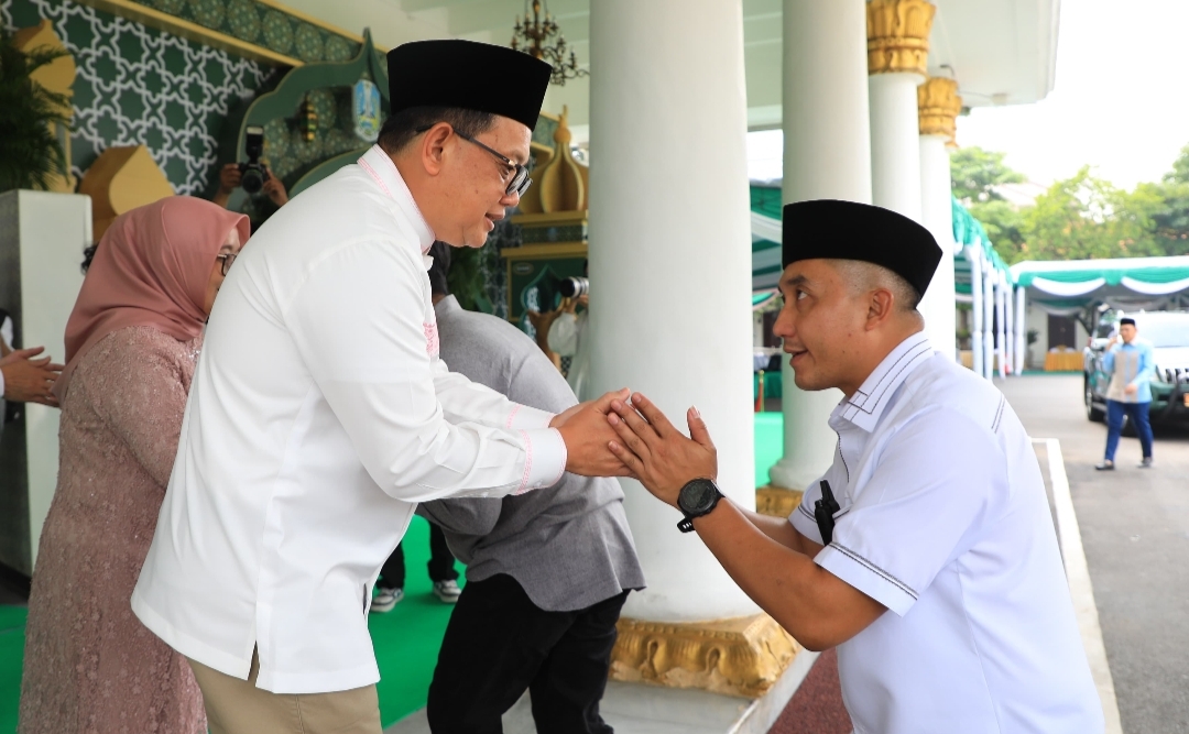 Kebersamaan Forkopimda dalam Open Hause Pj. Gubernur Adhy Karyono