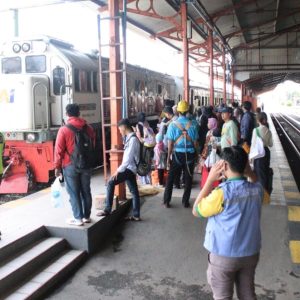 Arus Balik Lebaran 2024, Sejumlah Stasiun Daop Madiun Masih Tinggi