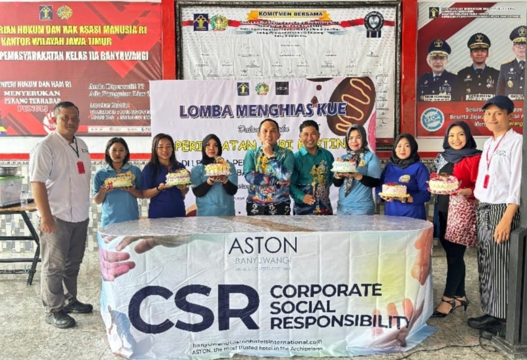 Peringati Hari Kartini, Aston Banyuwangi Gelar Lomba Menghias Cake Kepada Warga Binaan Perempuan