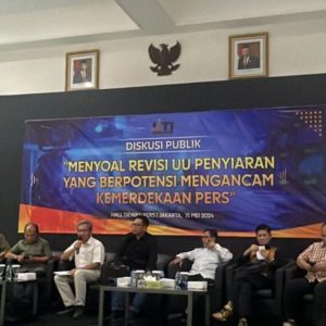 Ketua IJTI Pusat  Minta DPR Tidak Mengesahkan RUU Penyiaran Secara Terburu-buru