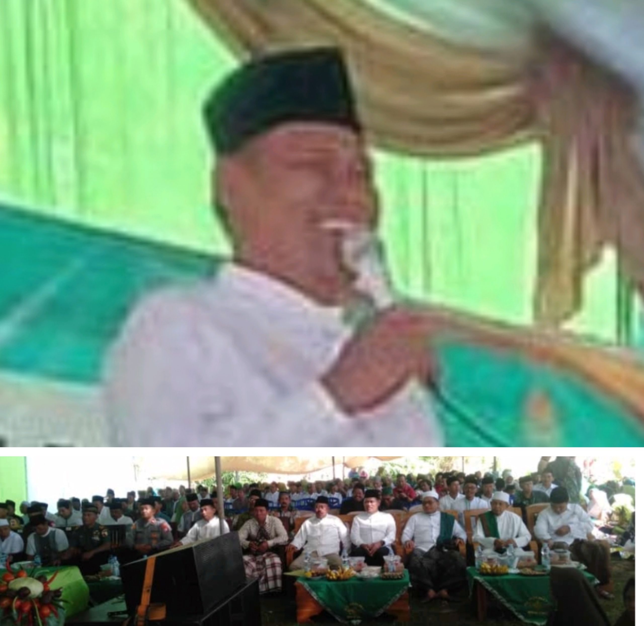 Bersama Ribuan Jamaah, Ketua DPRD Magetan Hadiri Pengajian Akbar Muslimat NU