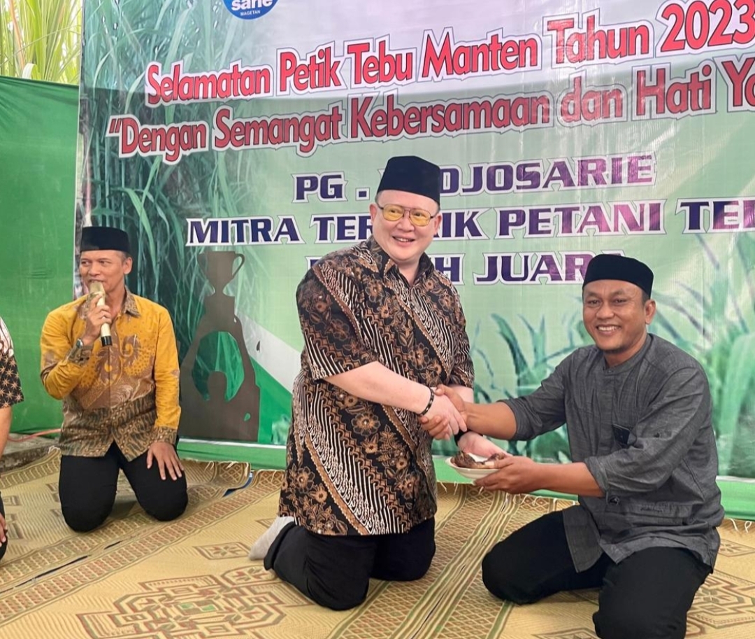 PG Redjosarie Gelar Slametan Petik Tebu Manten Menandai Dimulainya Musim Giling