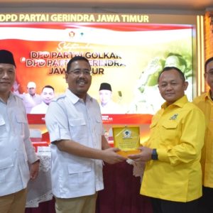Golkar-Gerindra Bertemu, Bahas Koalisi Menangi Pilkada Jatim Golkar-Gerindra Bertemu, Bahas Koalisi Menangi Pilkada Jatim