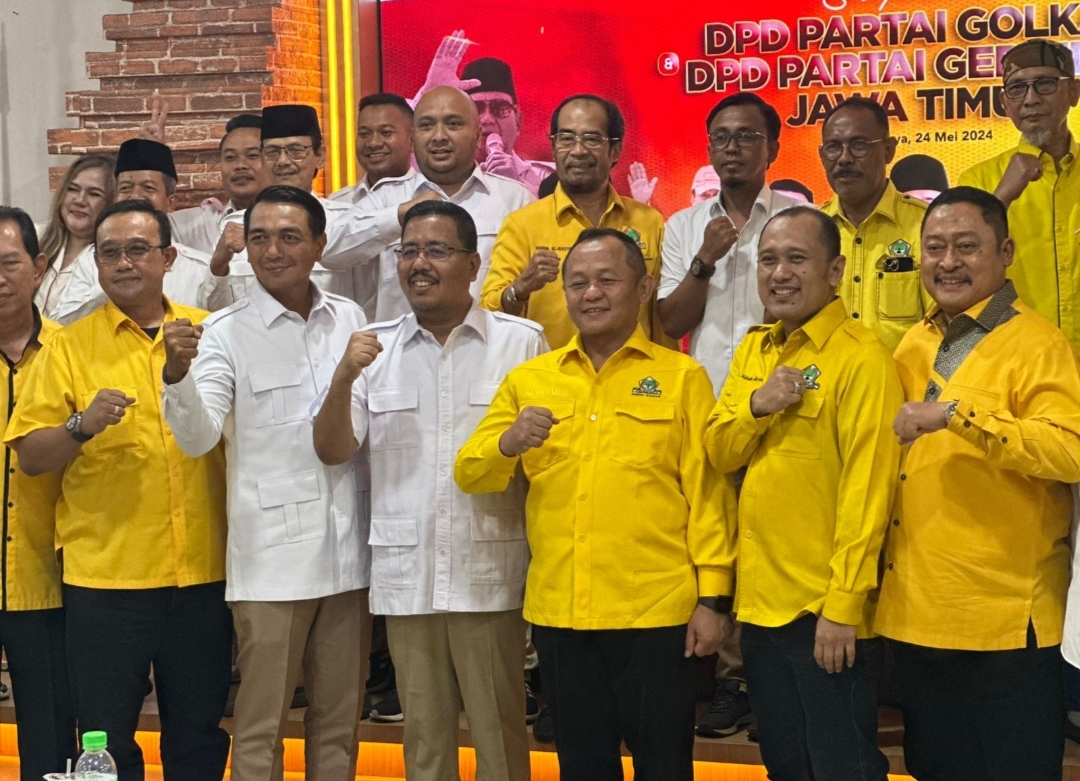 Di Pilwali Surabaya, Gerindra-Golkar Bertemu Jajaki Peluang Usung Bayu Airlangga
