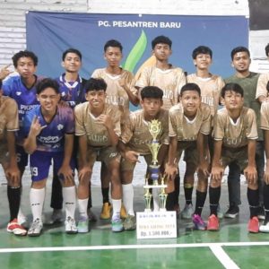 PKPPS Wustha Wali Barokah Juarai Turnamen Futsal se-Karesidenan Kediri