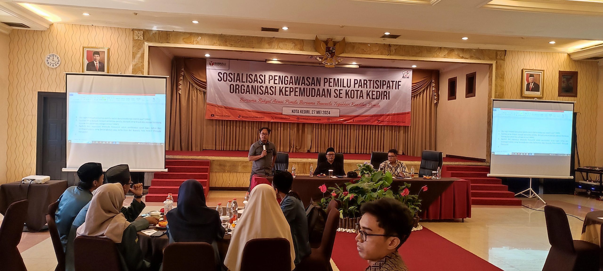 Bawaslu Kota Kediri Proaktif Libatkan Unsur Pemuda Awasi Pilkada