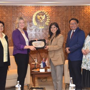 Komisi l DPR Terima Kunjungan Australia Bahas Kerja Sama di Bidang Keamanan Siber
