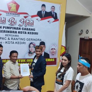Sampaikan Visi Misi, Mantan Ketua KNPI Reza Maju Walikota Kediri Melalui Gerindra