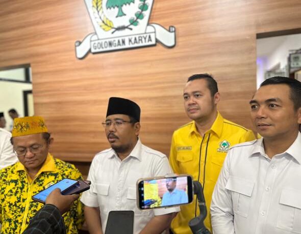 Komunikasi Politik Gerindra – Golkar Makin Kencang di Pilwali Surabaya