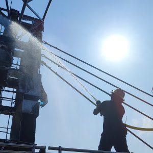 Pemkot Kediri Pastikan Struktur Jembatan Brawijaya Masih Aman, Meski Alami Kebakaran