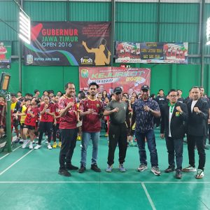 Ratusan Peserta Kejurkot Bulutangkis Kota Kediri Berebut Hadiah Rp25 Juta