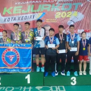 Kejurkot PBSI Kota Kediri Hasilkan Pebulutangkis Muda Proyeksi Kejurprov Jatim 2024