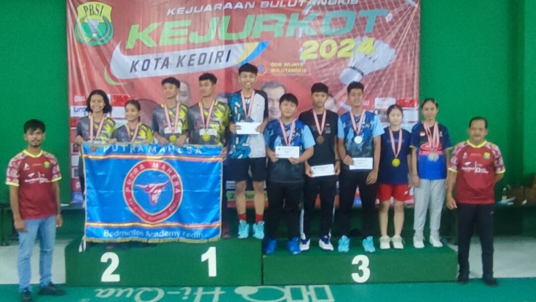 Kejurkot PBSI Kota Kediri Hasilkan Pebulutangkis Muda Proyeksi Kejurprov Jatim 2024
