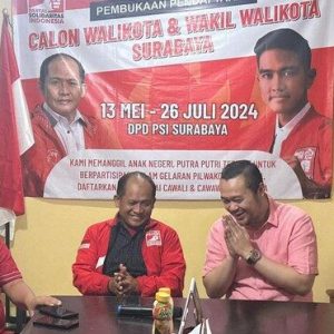 Saat yang Tepat, Bayu Airlangga Daftar Bacawali Surabaya ke PSI