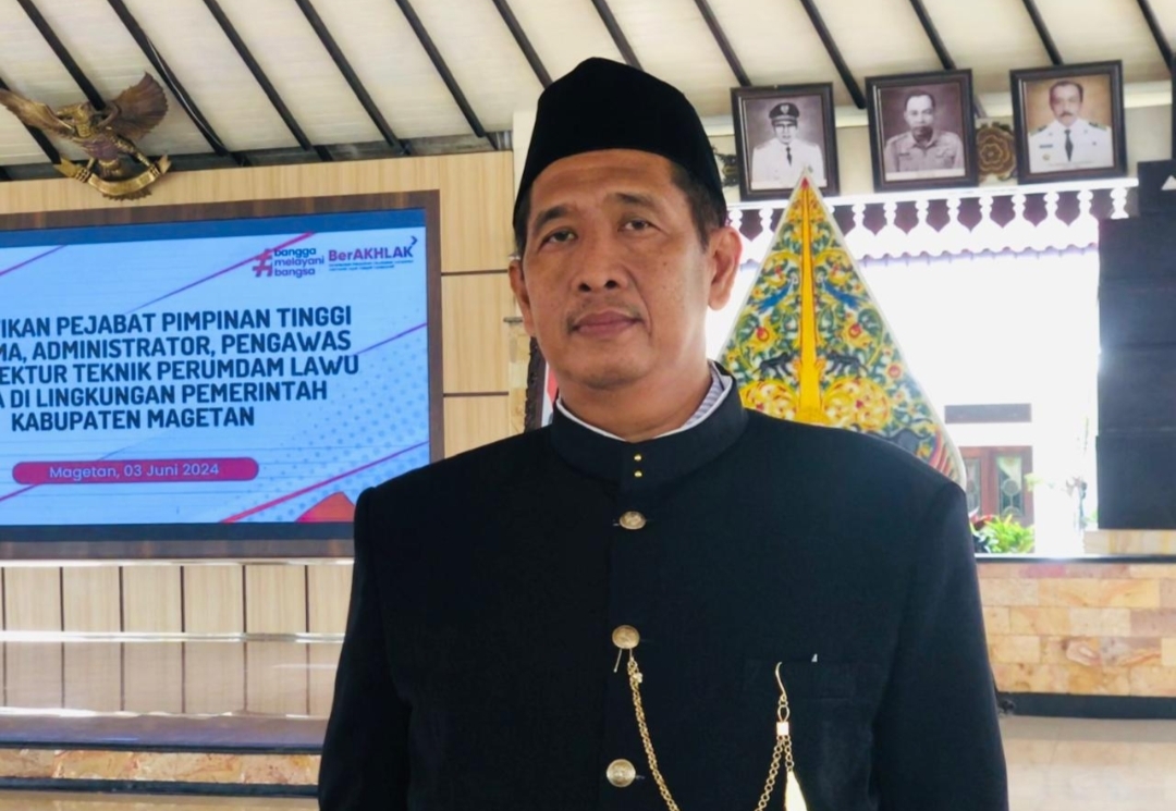 Mantan Dirut PDAM Bantul Jabat Dirtek PDAM Perumdam Lawu Tirta Magetan 