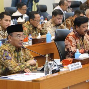Menko Muhadjir Paparkan Rencana Kerja dan Anggaran Kemenko PMK 2025 di Banggar DPR