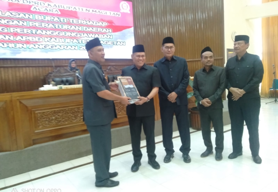 Bupati Magetan Sampaikan Penjelasan Atas Raperda Pertanggungjawaban Pelaksanaan APBD 2023