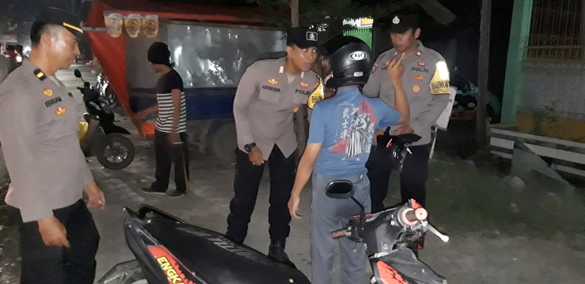 Antisipasi Kejahatan, Polsek Palu Barat Lakukan KRYD