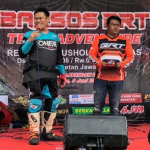 Ketua DPRD Magetan Baksos Sambil Ngetrail Bersama Bancak Raiders
