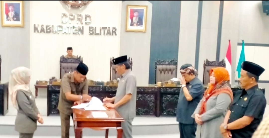 Perda Tentang Rencana Pembangunan Industri Kabupaten Blitar Disetujui DPRD