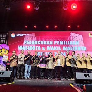 Sambut Pilkada 2024, KPU Kota Kediri Resmi Luncurkan Tagline, Jingle dan Maskot