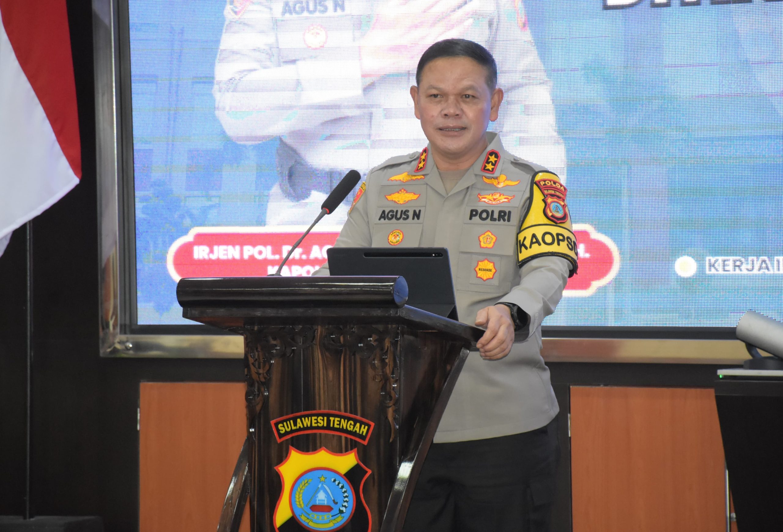 Kapolda Sulteng Antisipasi Potensi Konflik Pilkada 2024