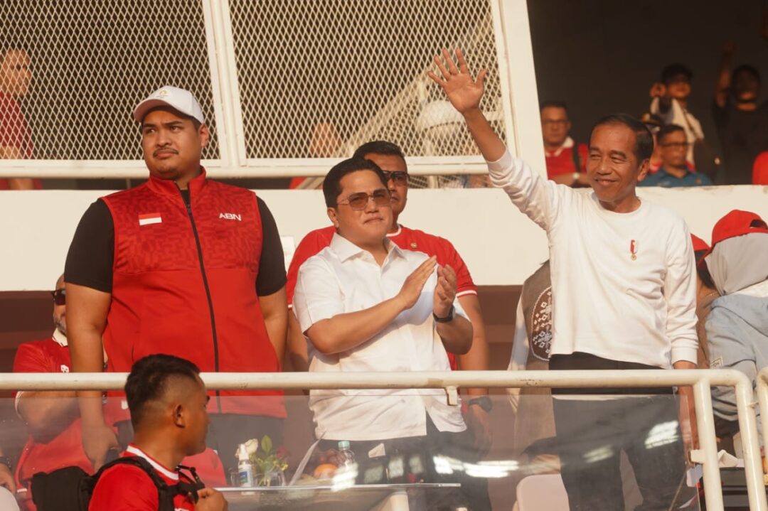 Menpora Dampingi Presiden Jokowi Saksikan Timnas Indonesia Kontra Irak