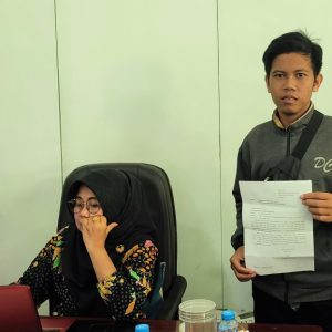 Mantan Karyawan Hotel Adukan Nasibnya ke Dinas Koperasi UMTK Kota Kediri