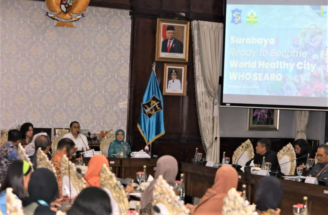 Rumuskan Surabaya Menuju Kota Layak Sehat Internasional