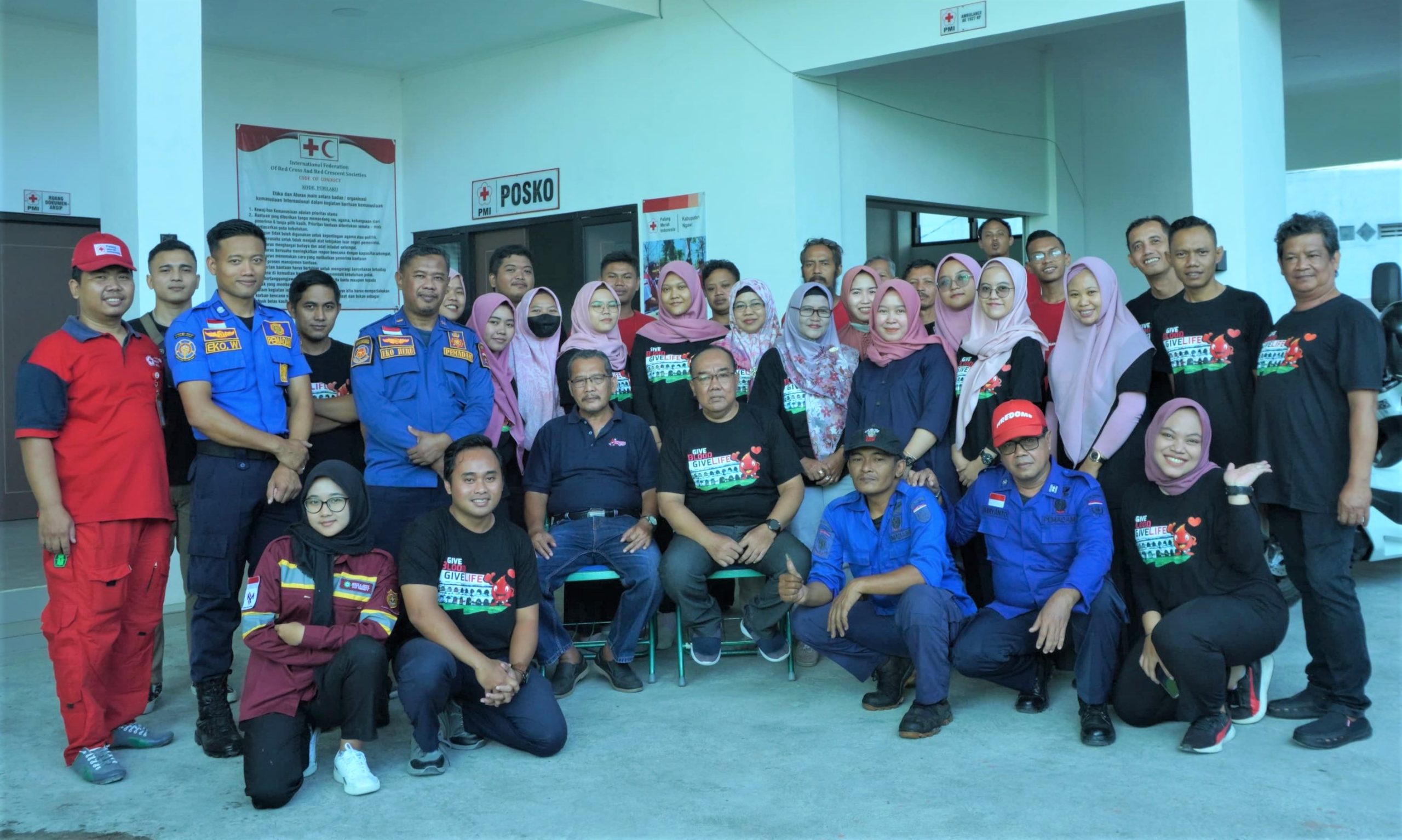Relawan Markas PMI Ngawi Dapat Ilmu Baru