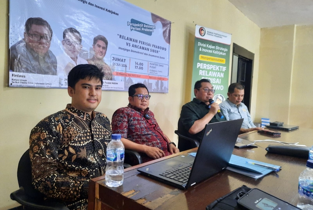 Menangkal Ancaman Siber di Era Digital Ala Relawan Perisai Prabowo
