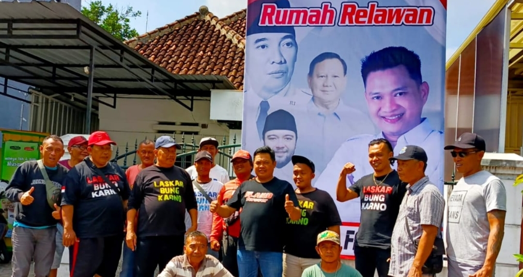 Pilkada Kota Blitar, Relawan Tomi Gandhi Buka Posko Pemenangan