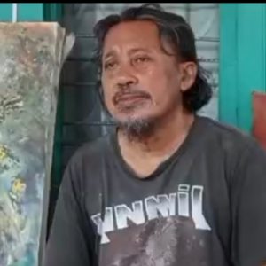 Akibat Lumpuh Pelukis Asal Blitar Butuh Uluran Tangan Dermawan