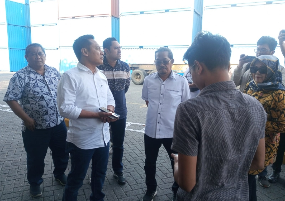 Sidak Komisi A DPRD Surabaya Sasar Depo Peti Kemas