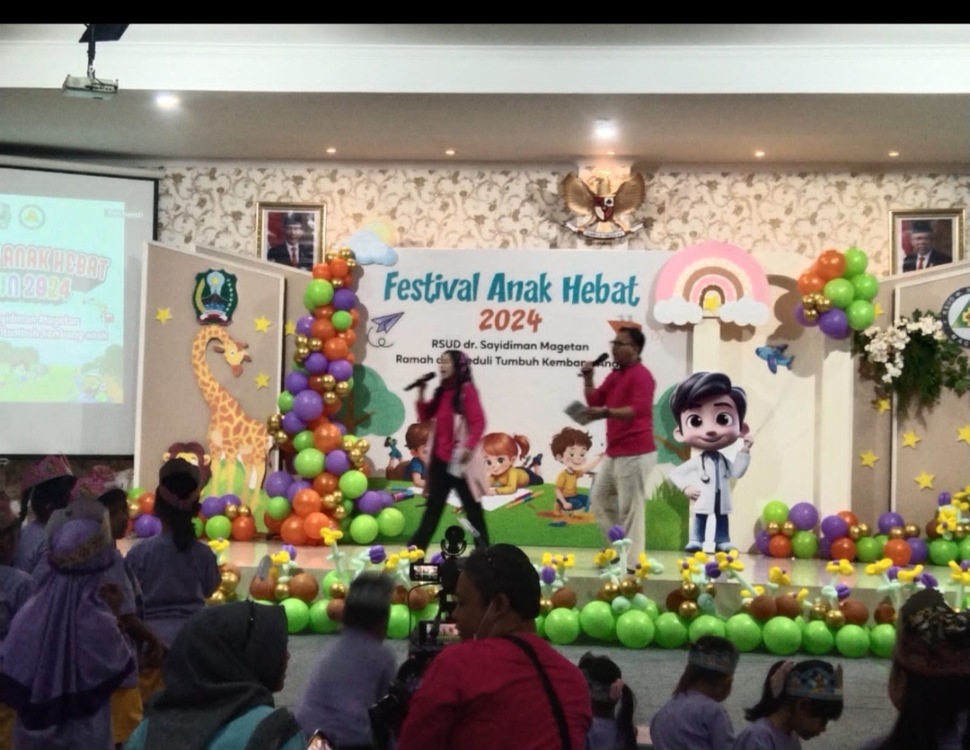 Peringati Hari Anak Nasioanal RSUD Sayidiman Gelar Festival Anak Hebat