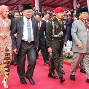 Ketua DPD RI Turut Menghadiri Peringatan HUT Bhayangkara ke-78