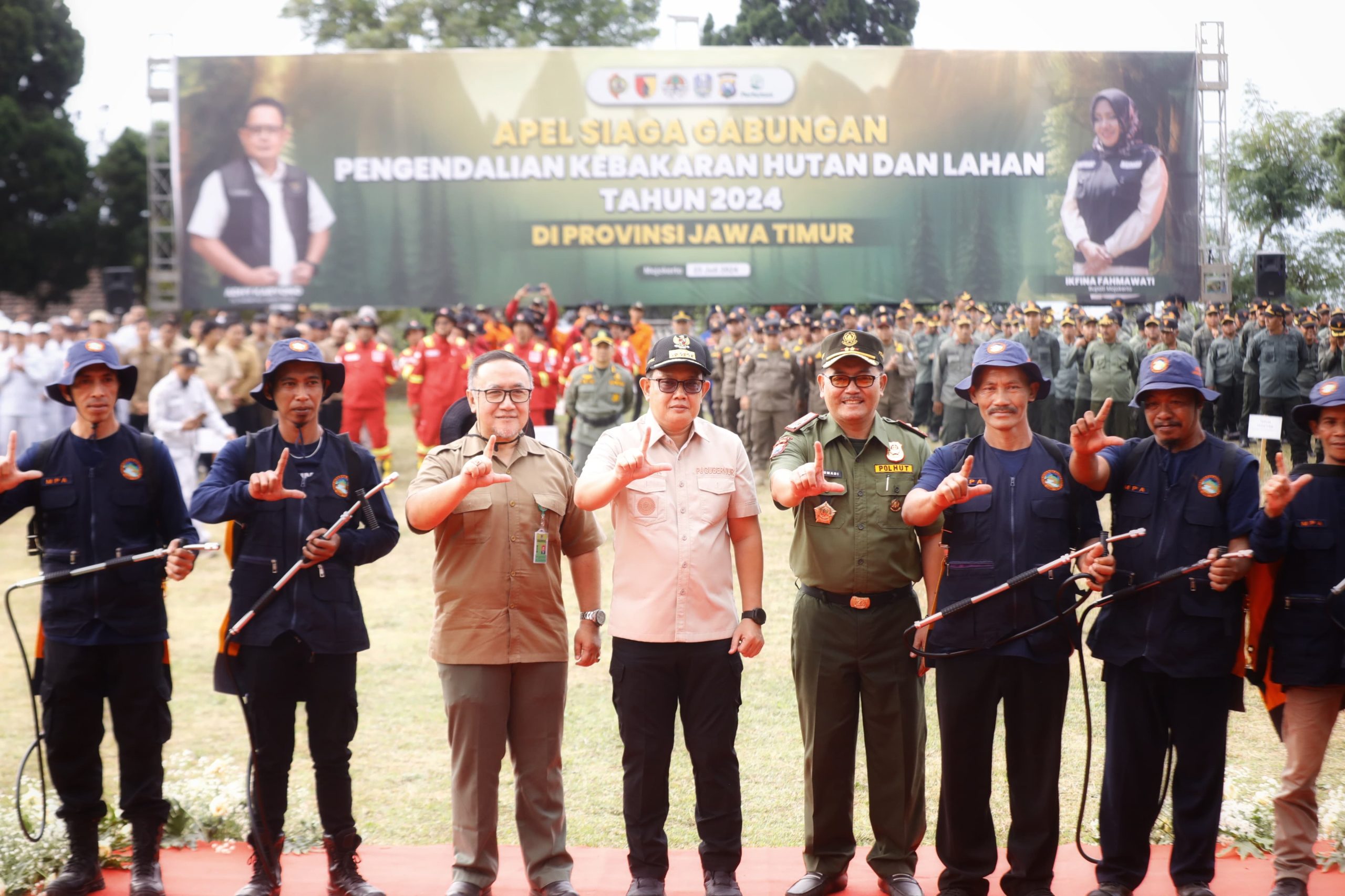 Apel Siaga Gabungan Pengendalian Karhutla