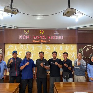 SIWO PWI Kediri Raya Gelar Pertemuan dengan Pengurus KONI