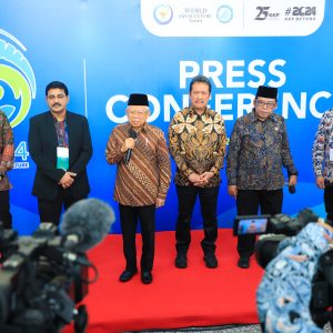 Wapres Membuka Asian Pacific Aquaculture di Surabaya