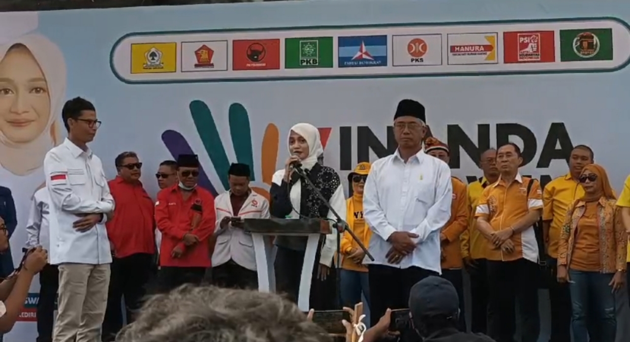 Deklarasi Vinanda – Gus Qowim: Usung Tema Kerakyatan dan Kemapanan Kota Kediri