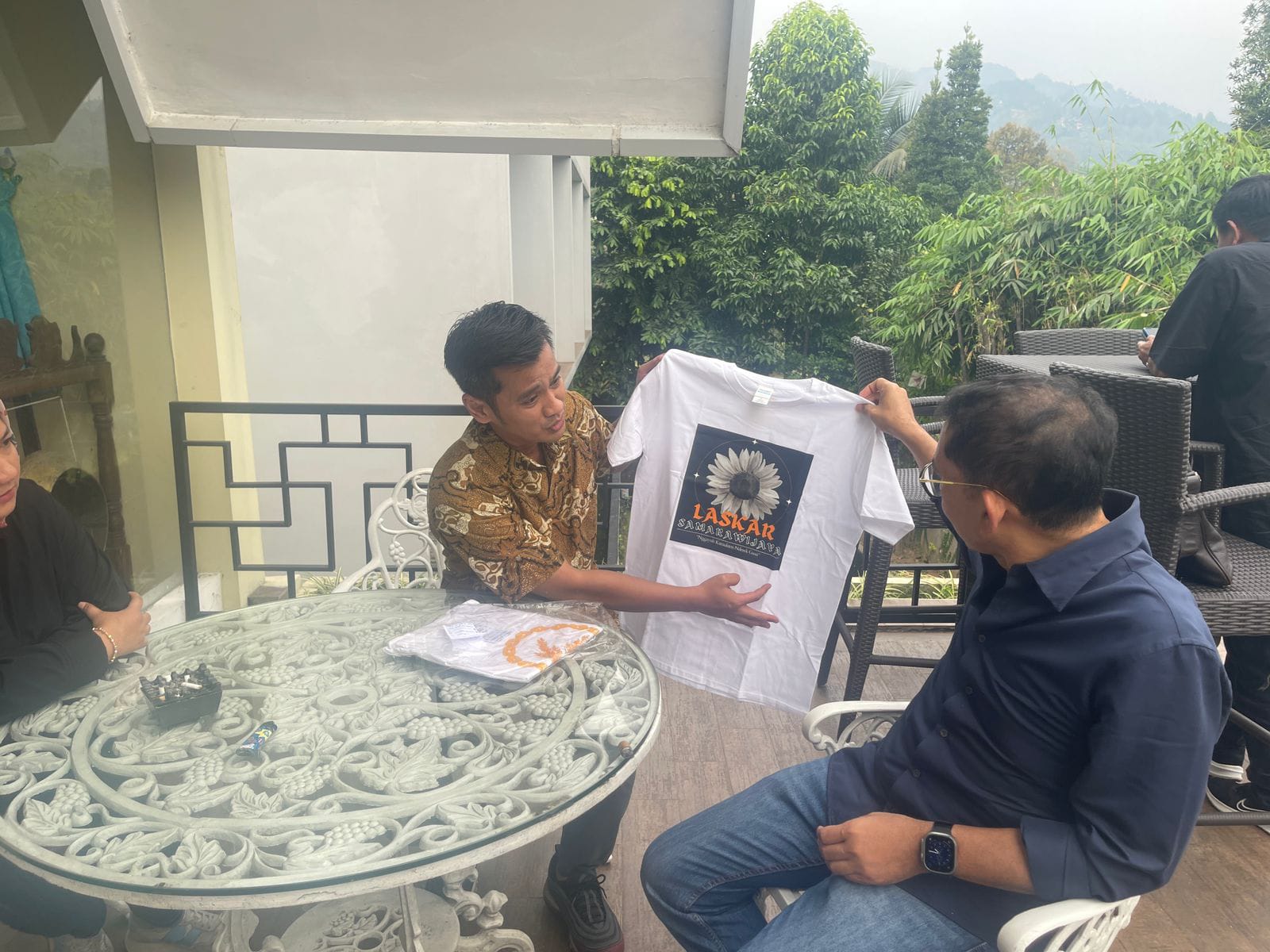 Reza Darmawan Silaturahmi dengan Fadli Zon, Minta Restu untuk Maju di Pilkada Kediri 2024