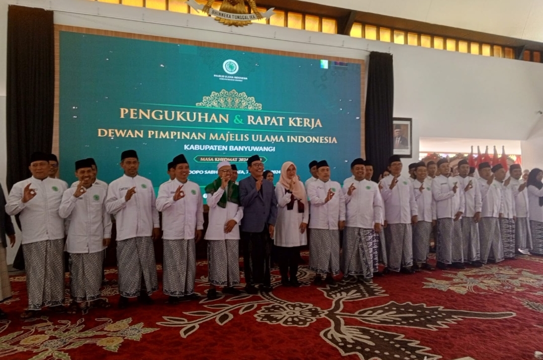 Harapan Bupati Ipuk “Mengawal Kerukunan” Dalam Pengukuhan MUI Banyuwangi
