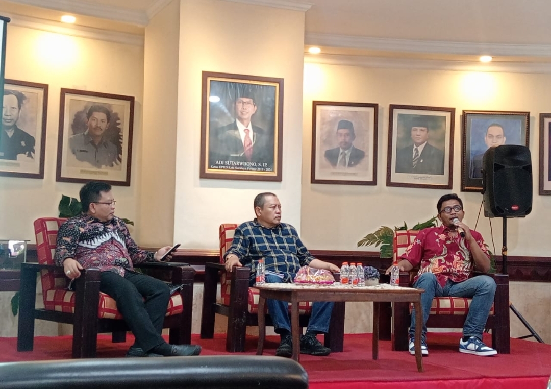 HUT ke-1 Tahun, SMSI Kota Surabaya Gelar Talkshow “Suroboyo Sopo Rek”
