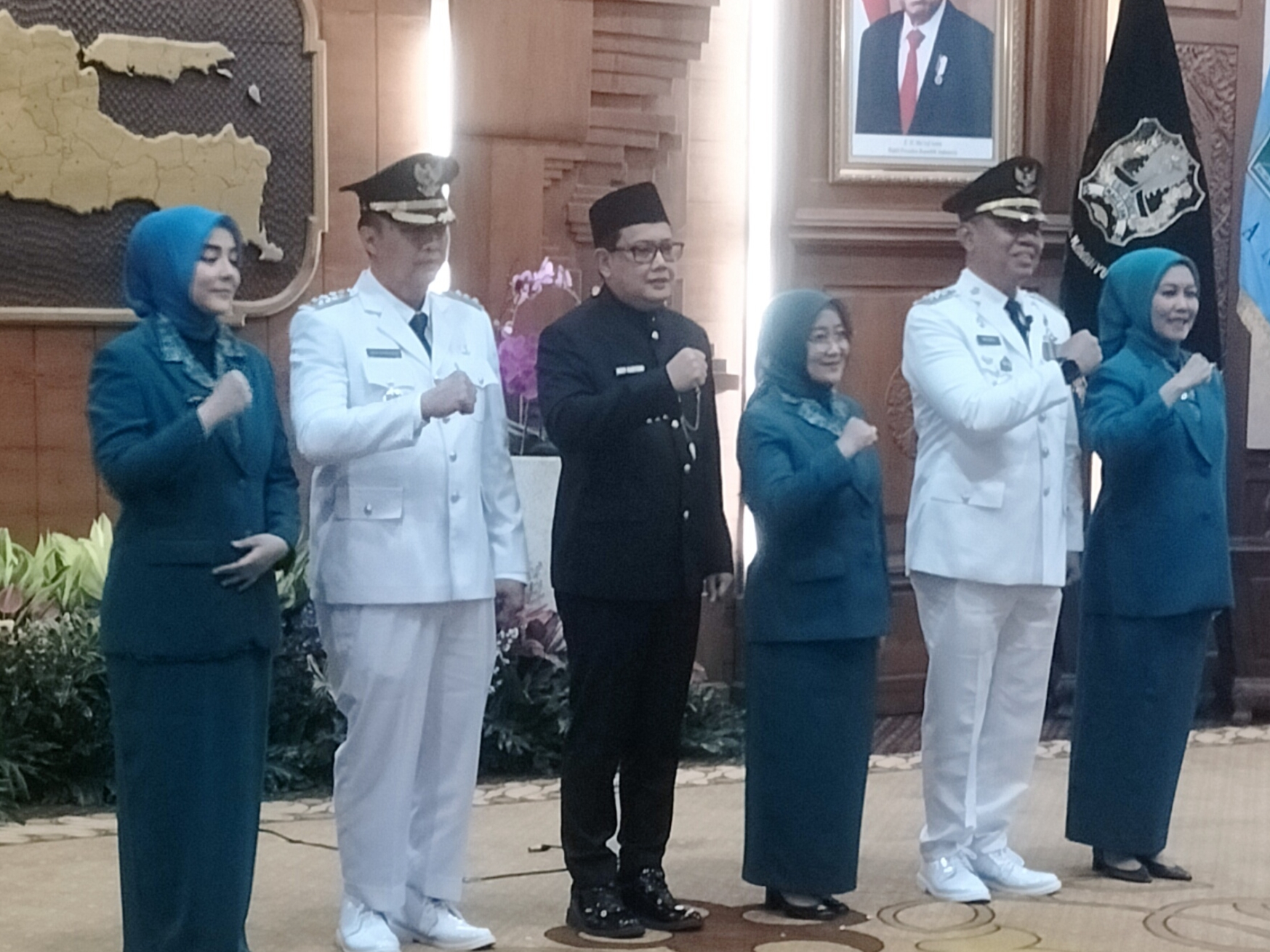 Pj. Walikota Malang dan Pj. Bupati Magetan Dilantik, Adhy Karyono : Segera Adaptasi