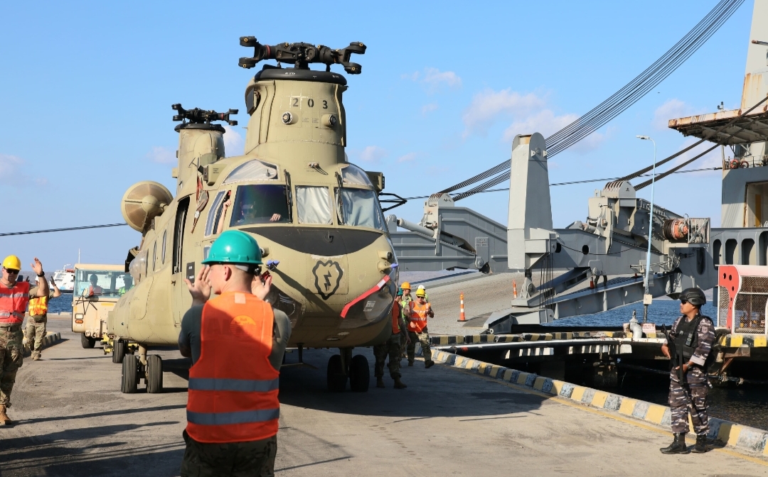 Jelang Latihan Gabungan Super Garuda Shield 2024, Militer AS Kirimkan Alutsistanya di Banyuwangi